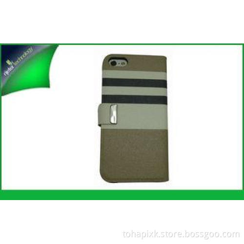Customized PU Apple Iphone Leather Cases Wallet For Iphone